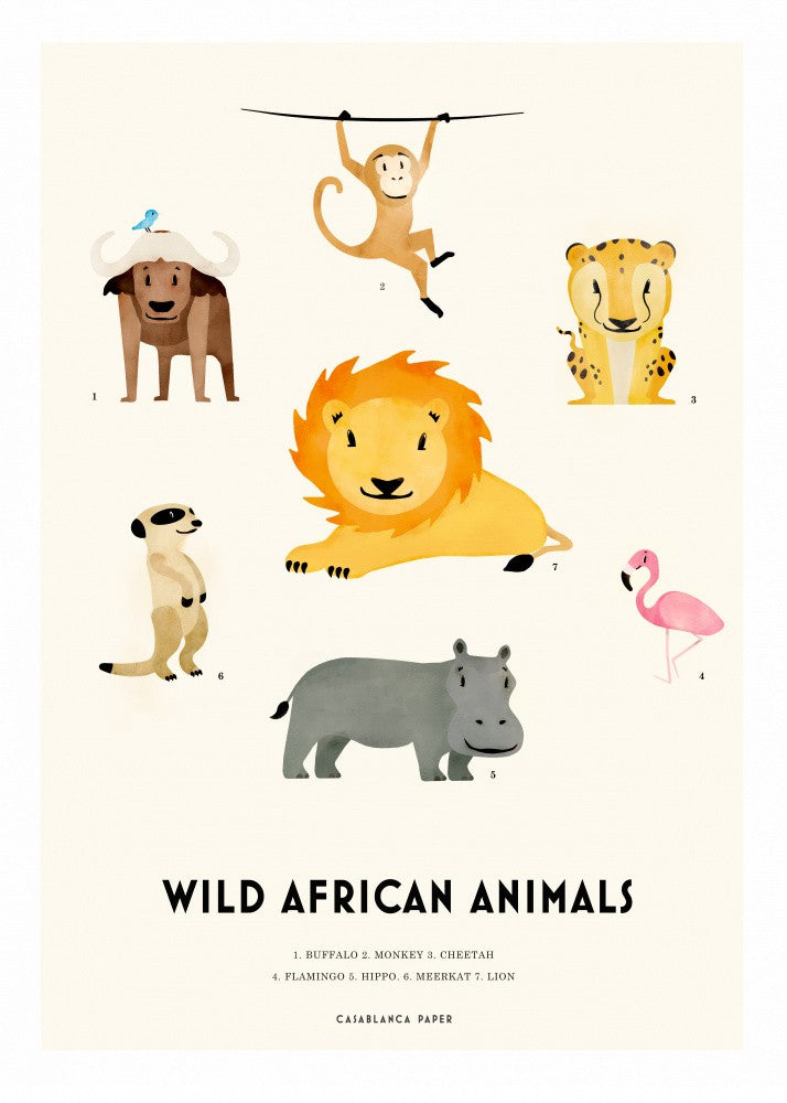 Wild African Animals