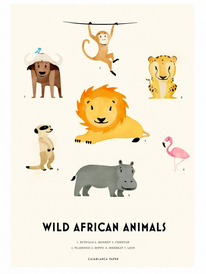 Wild African Animals