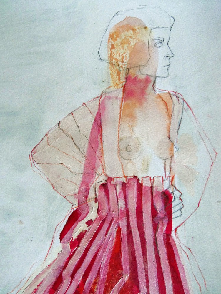 Woman in Red