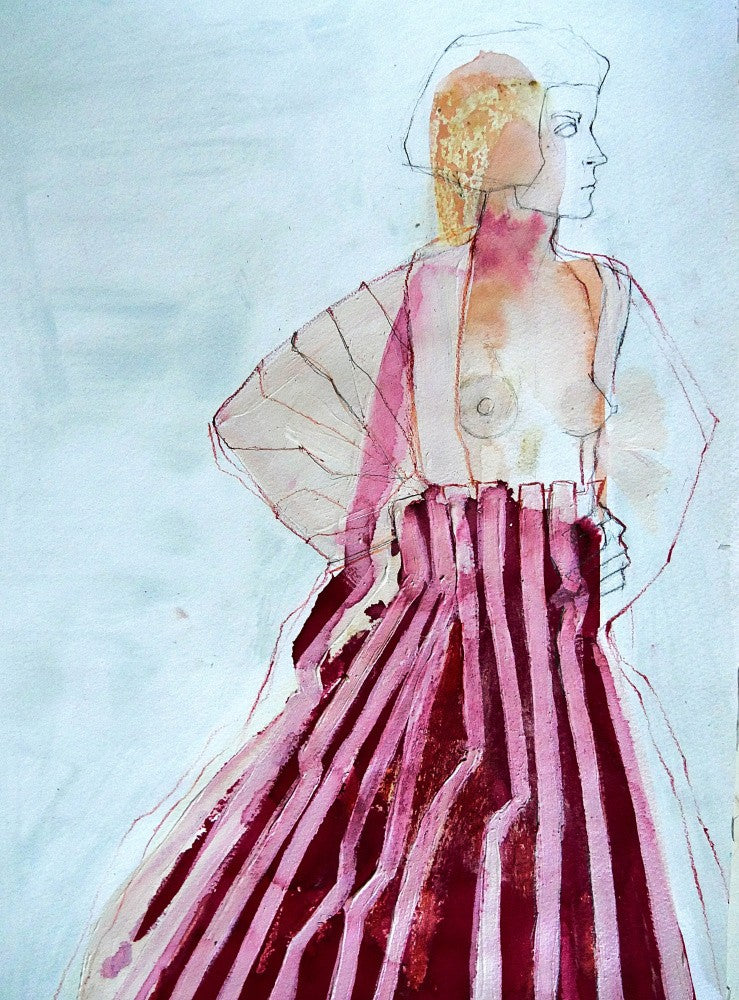 Woman in Red