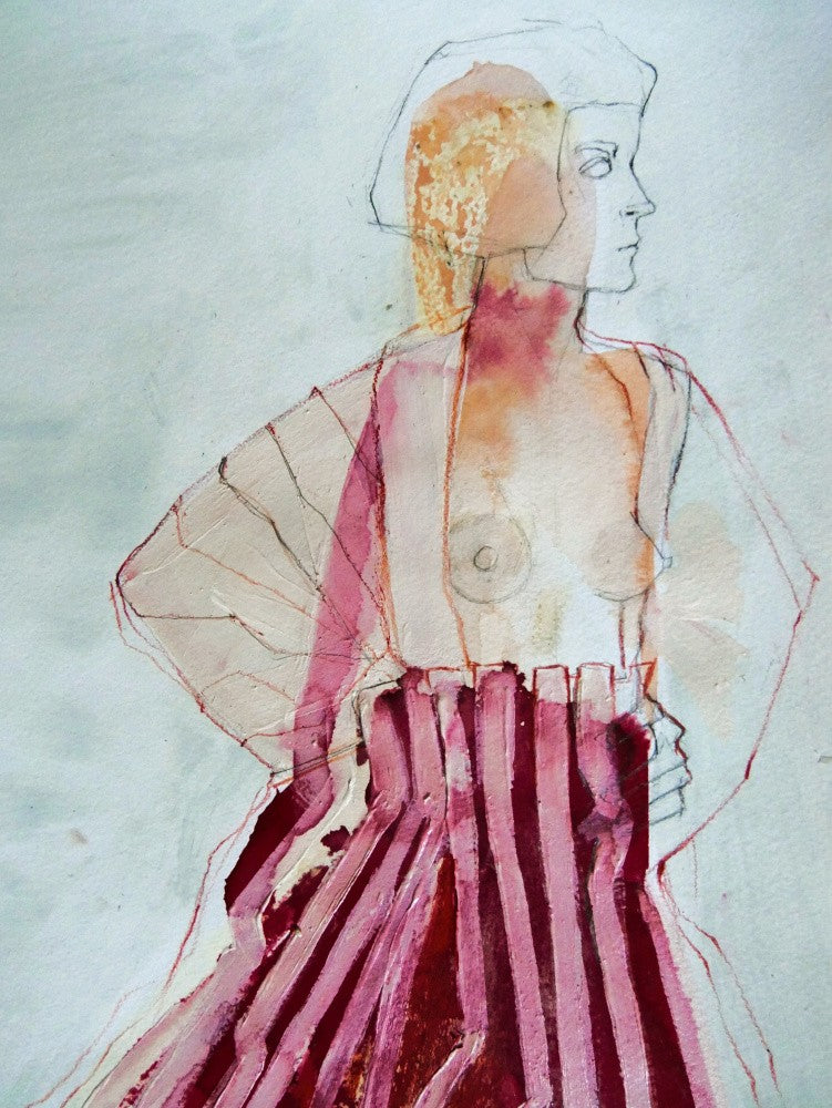 Woman in Red