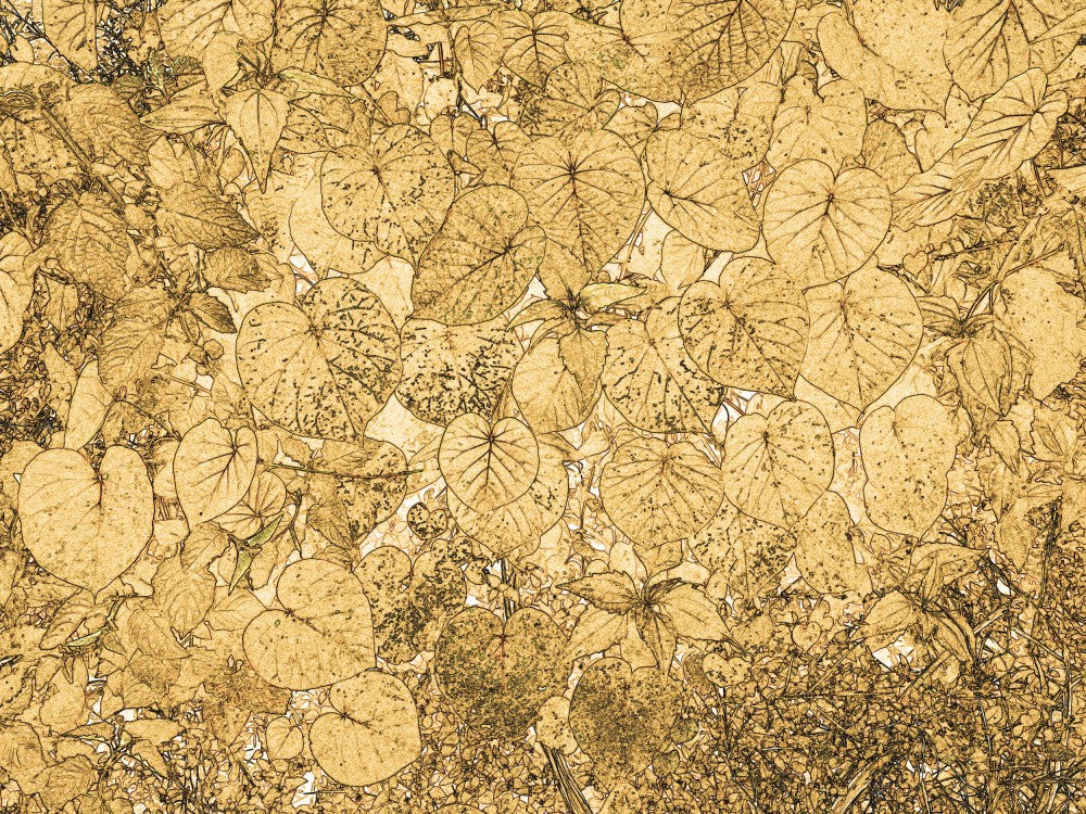 Golden Leaf Tapestry