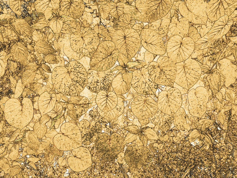 Golden Leaf Tapestry