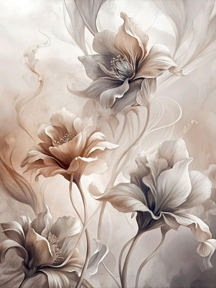 Blossoms in Monochrome