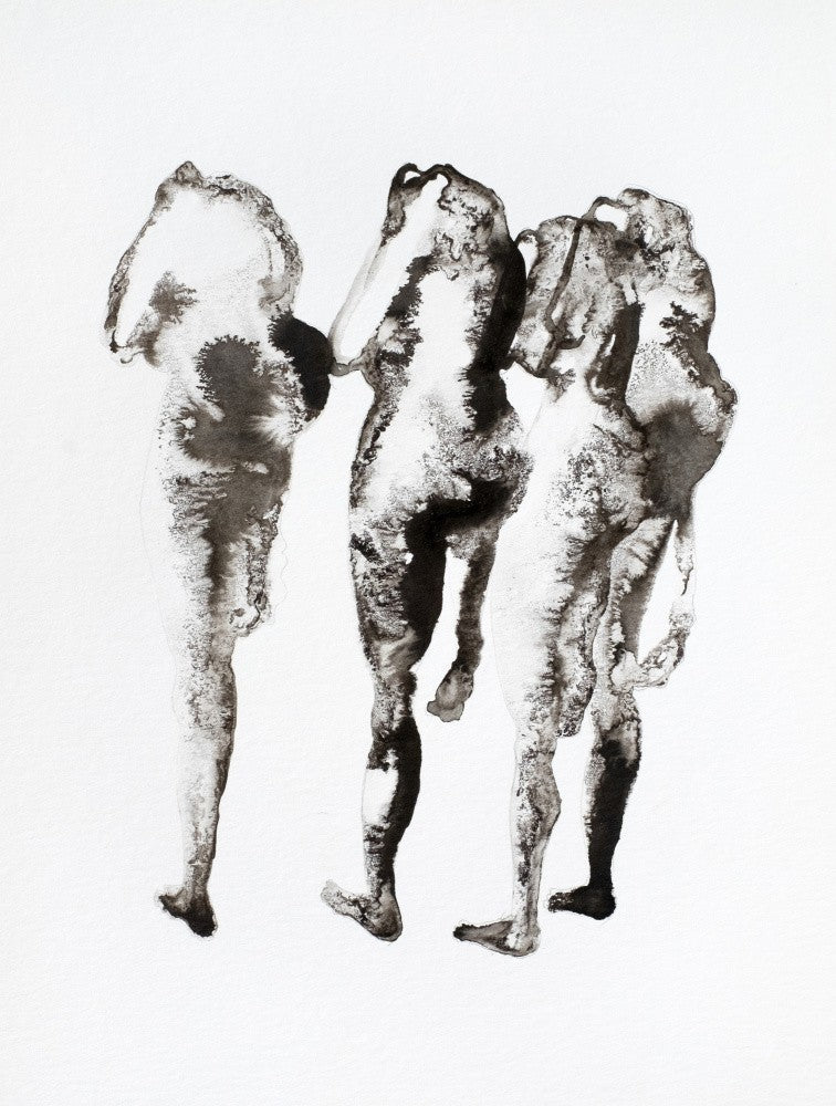 Four Figures (nach Muybridge) Enhanced Sr
