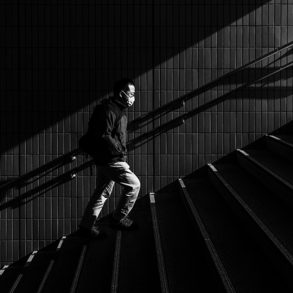 Walking up
