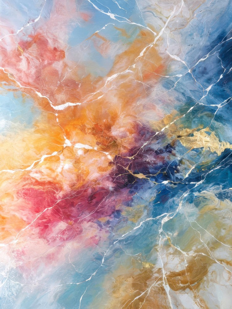 Vibrant Explosion Of Colors