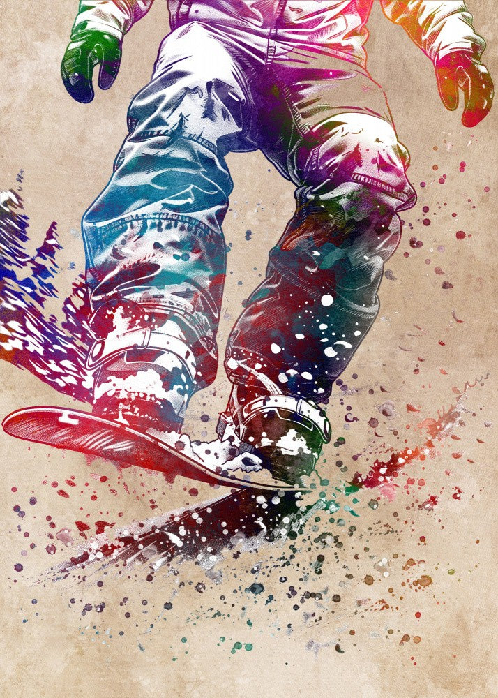 Sport Snowboardering