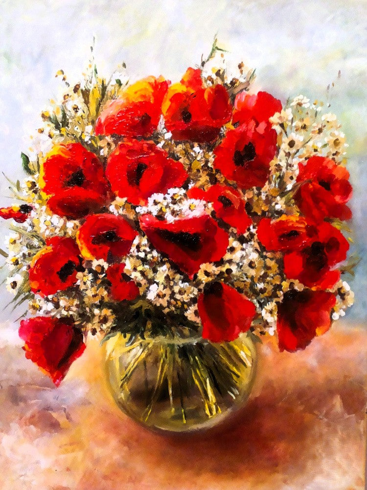 Red flowers time