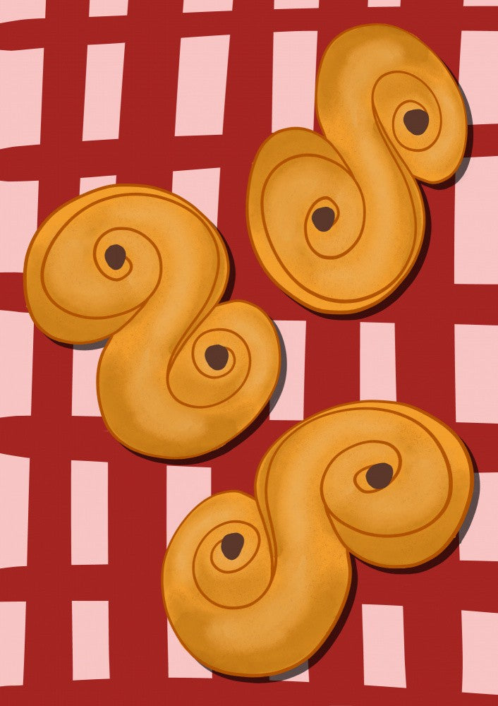 Golden Swirl Delight