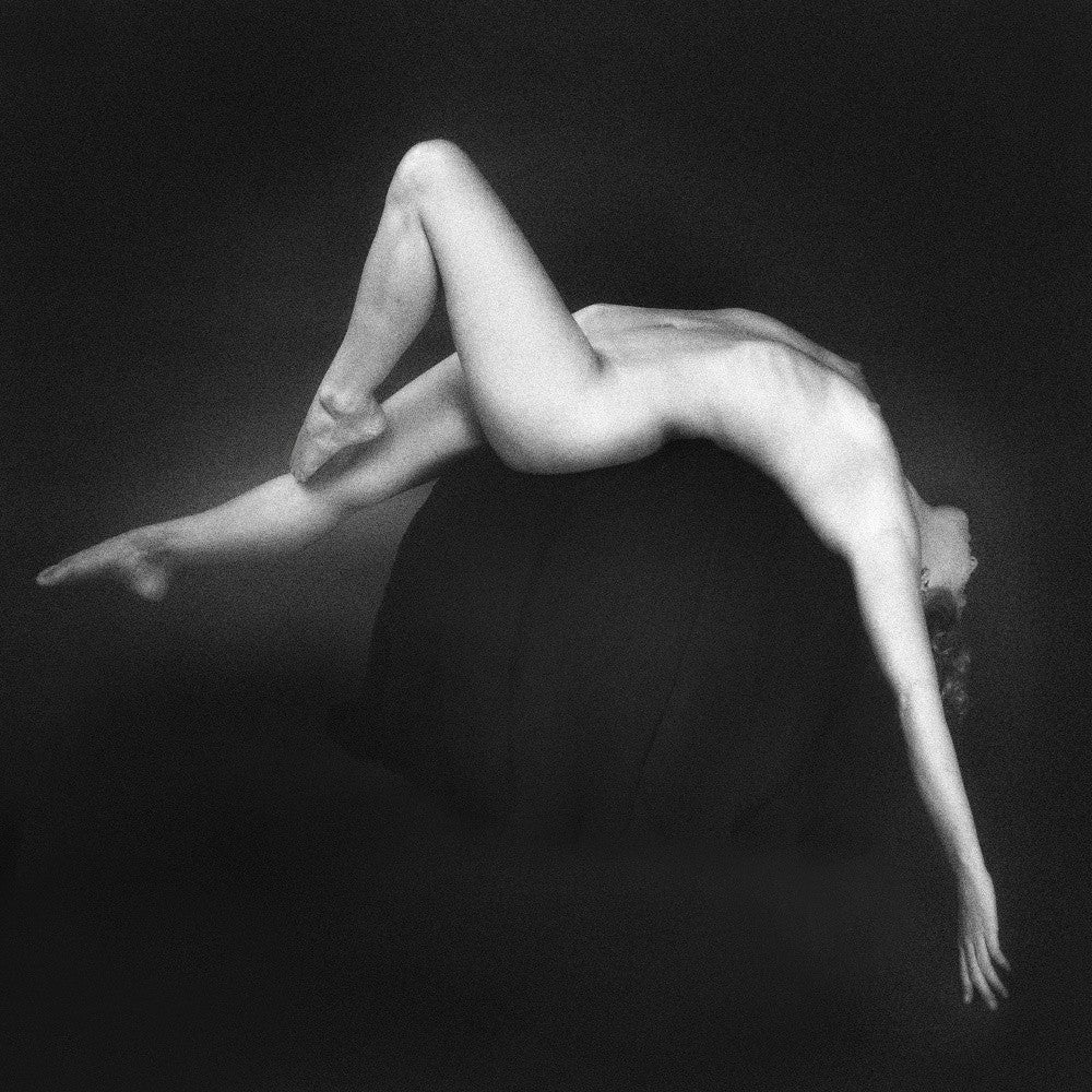nude on a pillow