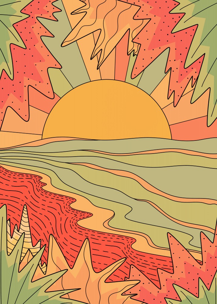 Autumn shore