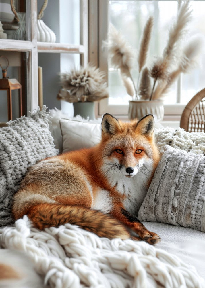 Animal art Fox 30