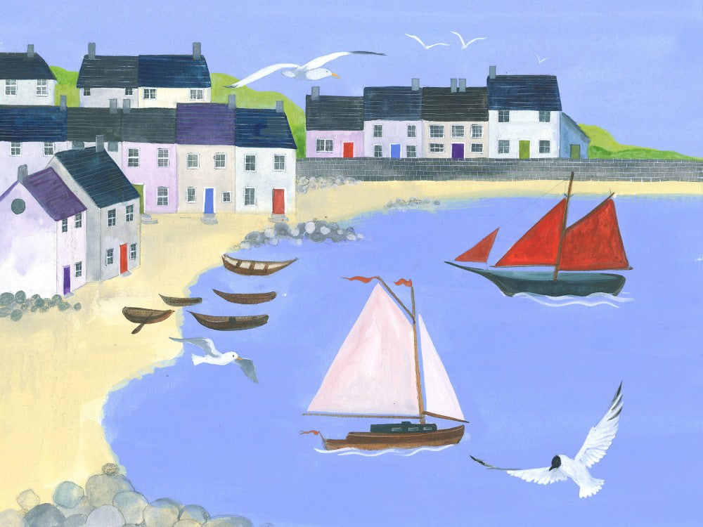 Colorful Sailboats