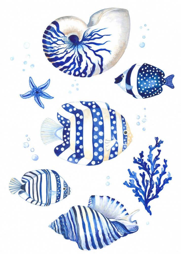 Inspired by the Tranquil Beauty of the Ocean