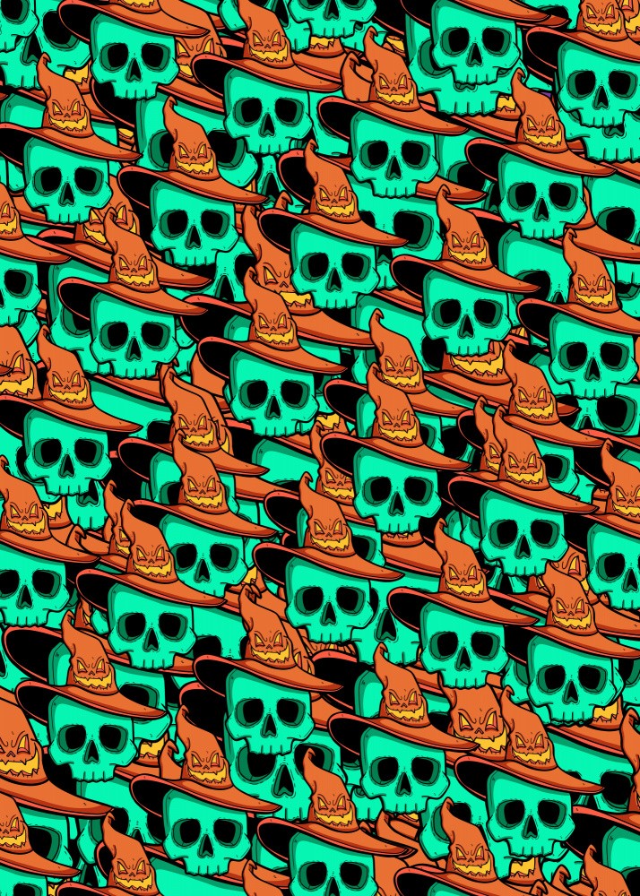 Witch skull