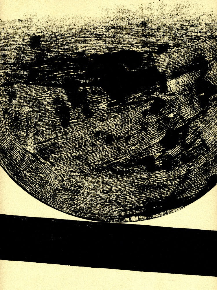 Textured Black Circle