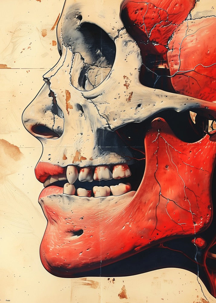 Anatomy Art 2 skull