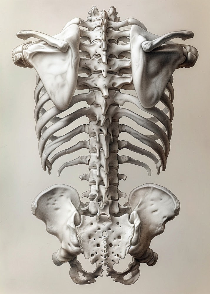 Anatomy Art 95 skeleton