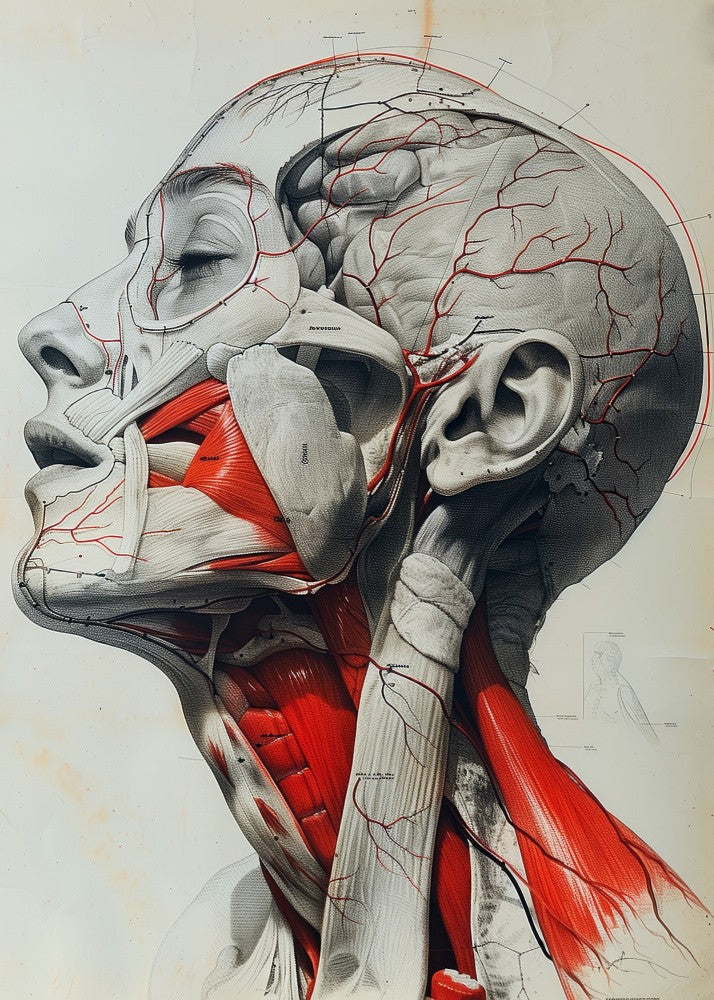 Anatomy Art 6 head