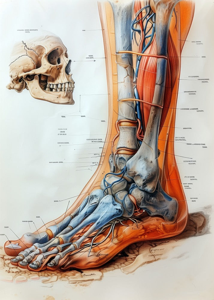 Anatomy Art 7 leg