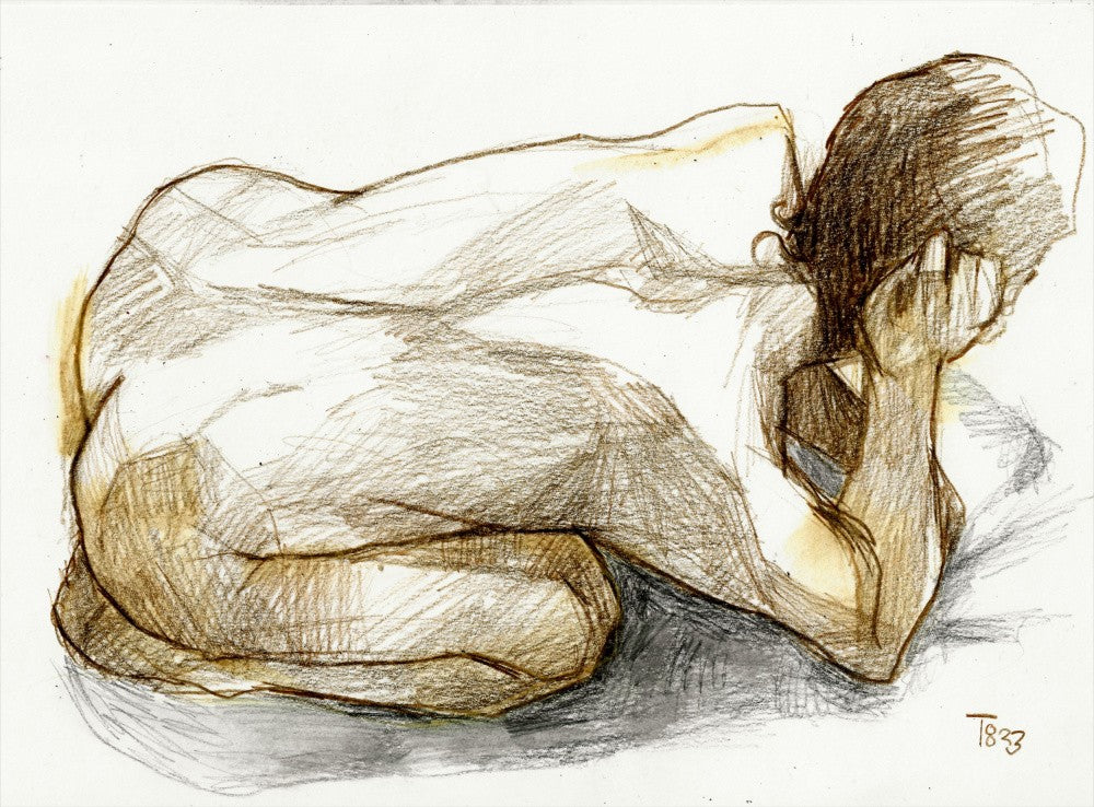 Crouching Nude