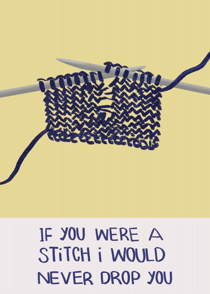 dropped stitches