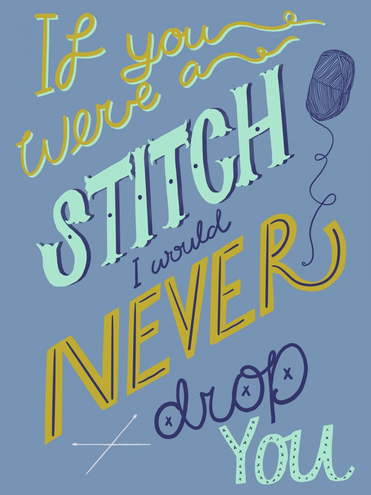 dropped stitches