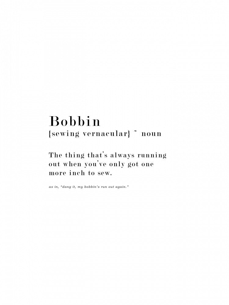 Bobbin Definition