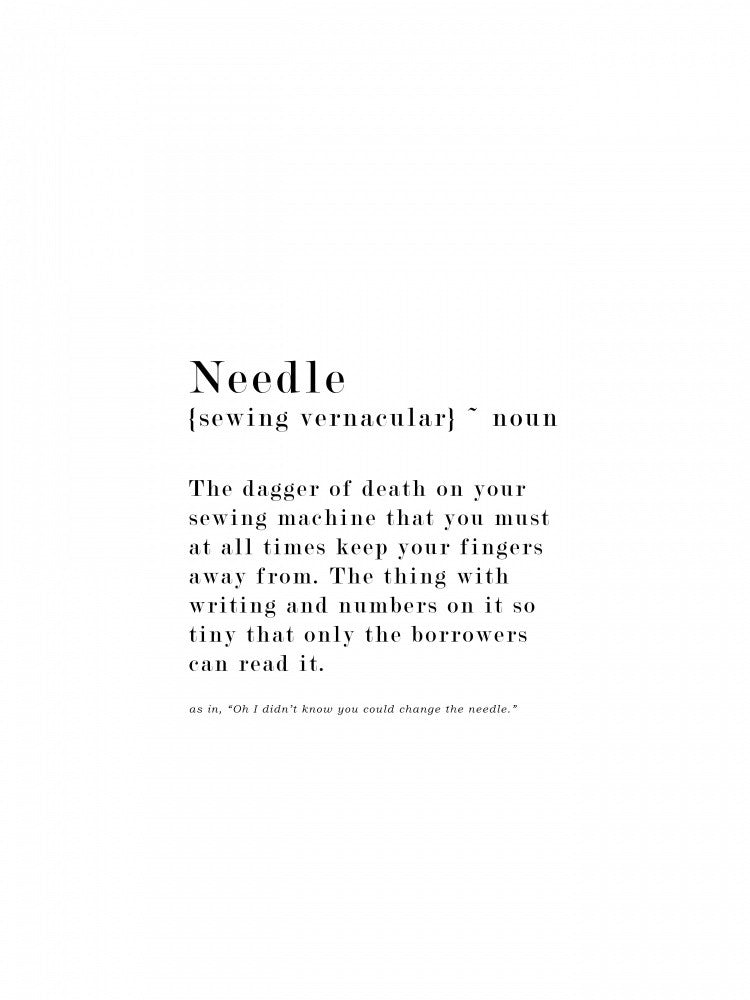 Needle Definition