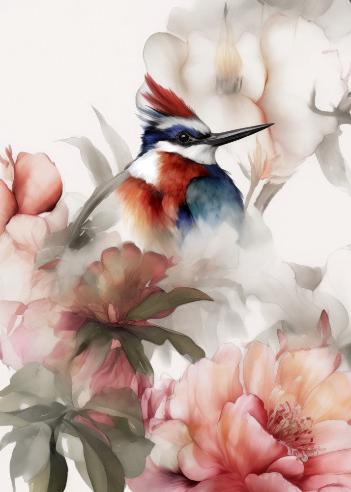 Nature Flowers and Leaves Watercolor Art (13)