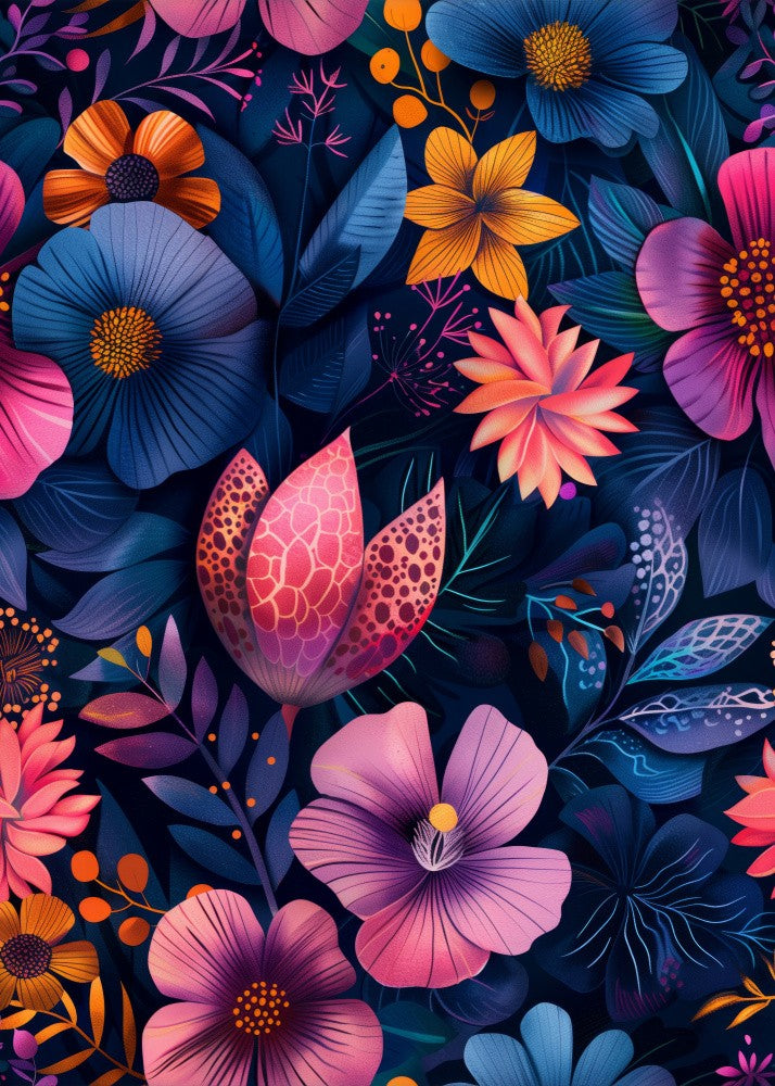 Nature Flowers and Leaves Watercolor Art (14)