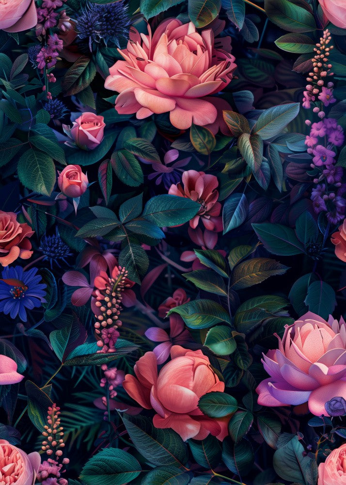 Nature Flowers and Leaves Watercolor Art (16)