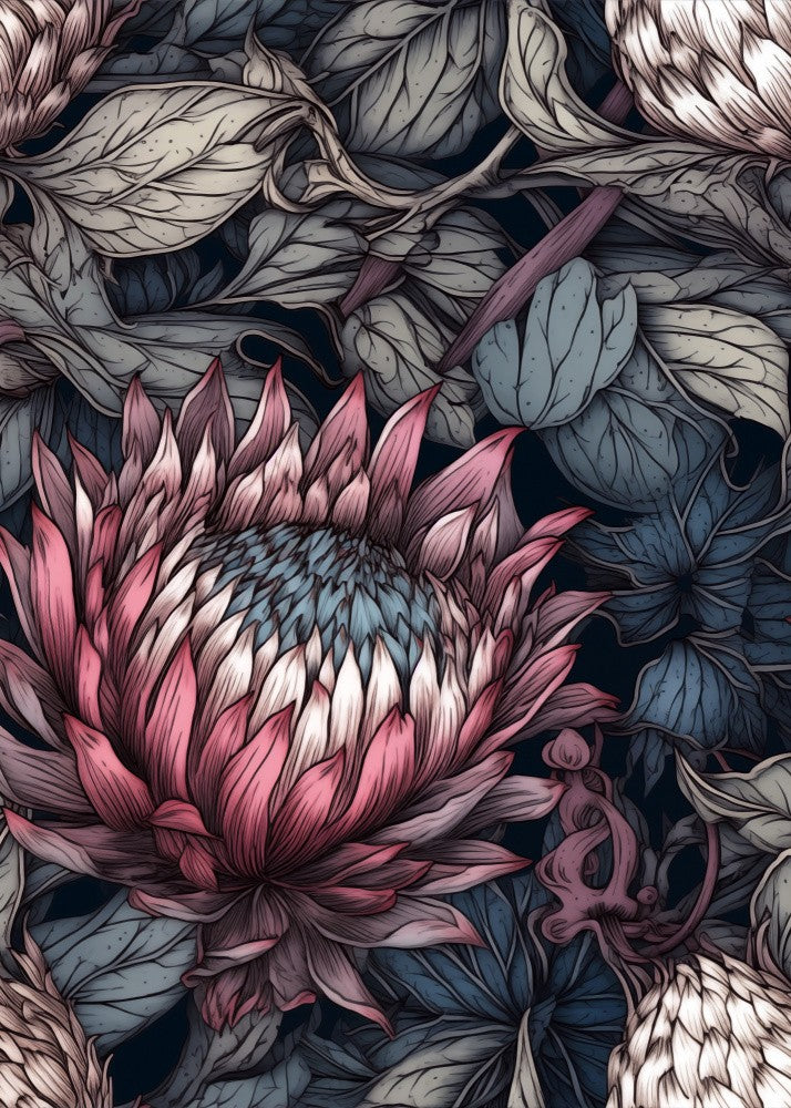 Nature Flowers and Leaves Watercolor Art (23)