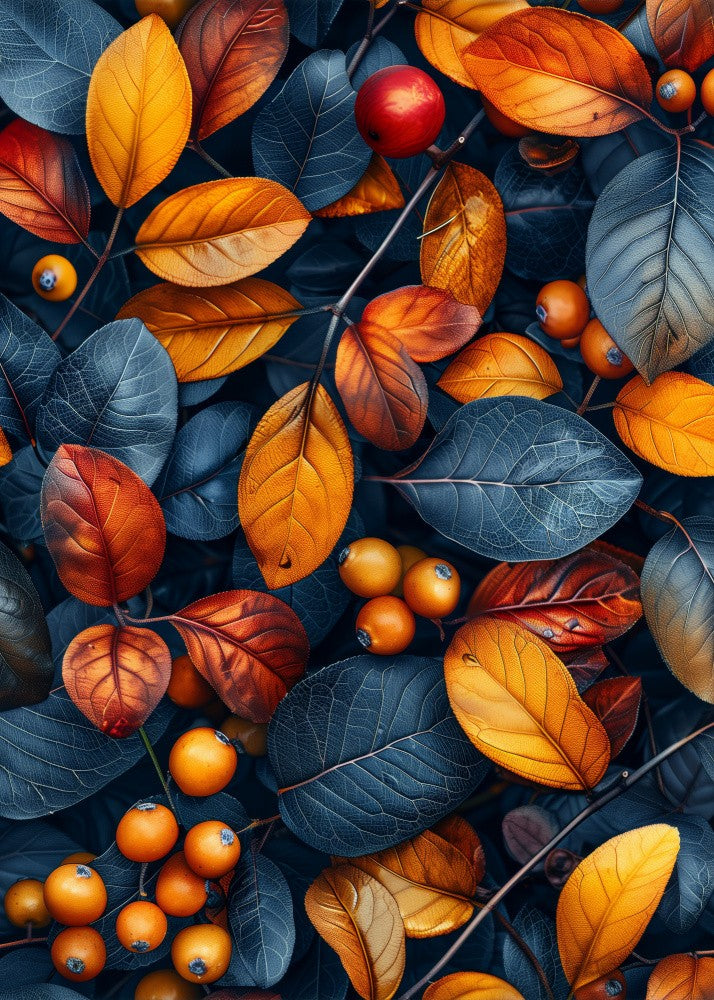 Nature Flowers and Leaves Watercolor Art (27)