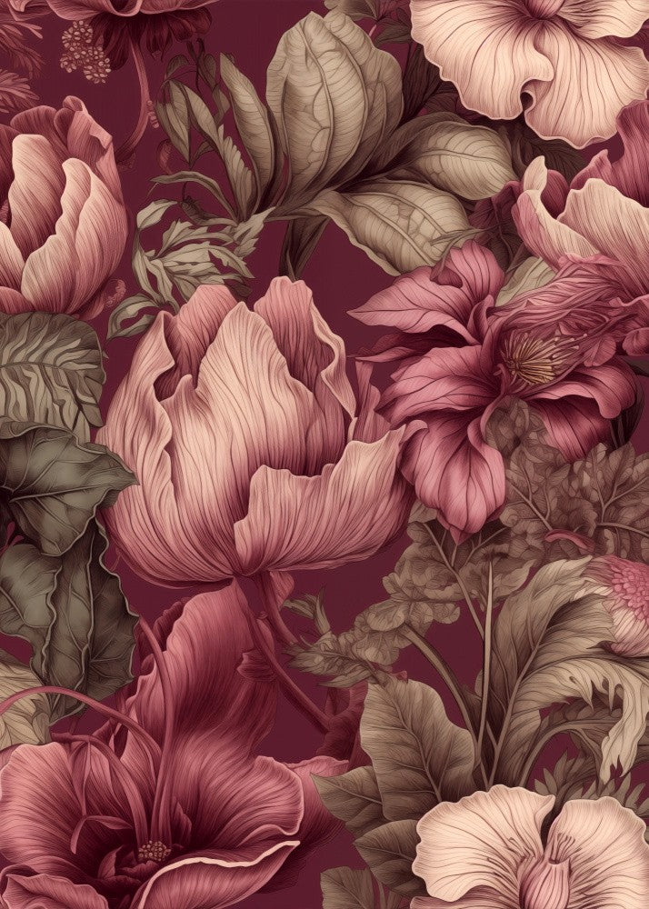 Nature Flowers and Leaves Watercolor Art (30)