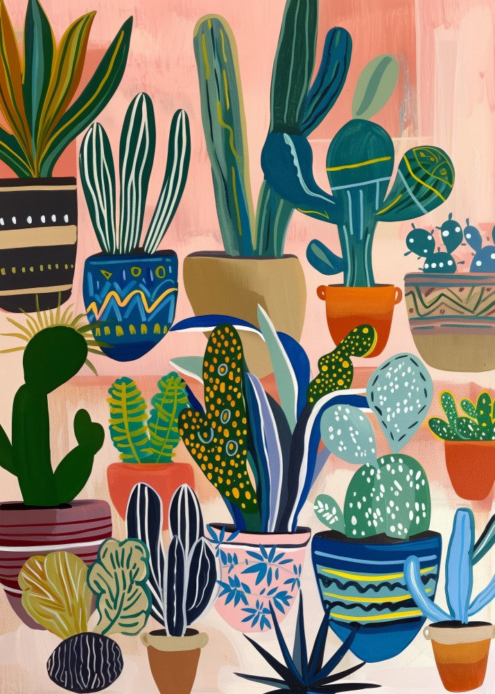 Succulent and cacti Potted florals  (39)