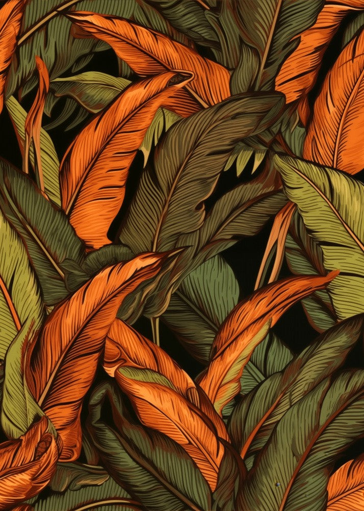 Nature Flowers and Leaves Watercolor Art (44)