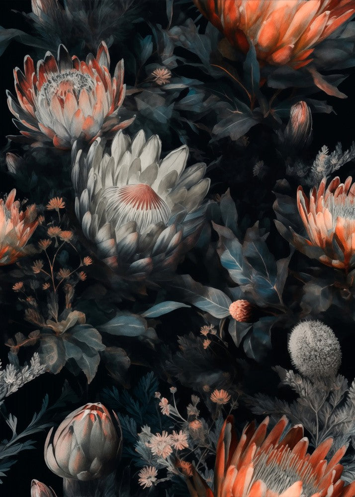 Nature Flowers and Leaves Watercolor Art (46)