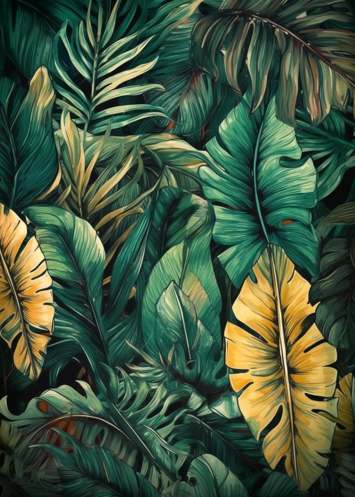Nature Flowers and Leaves Watercolor Art (58)