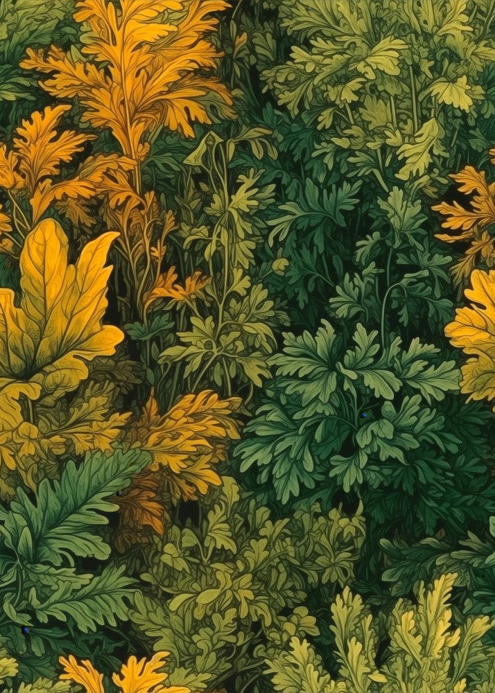 Nature Flowers and Leaves Watercolor Art (72)