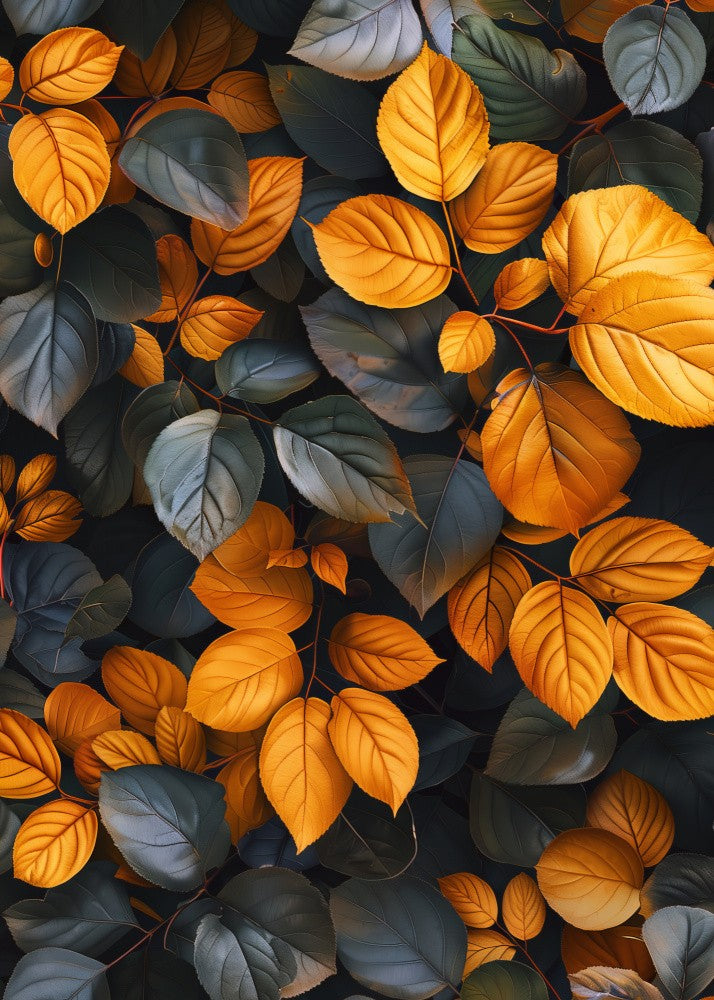 Nature Flowers and Leaves Watercolor Art (75)