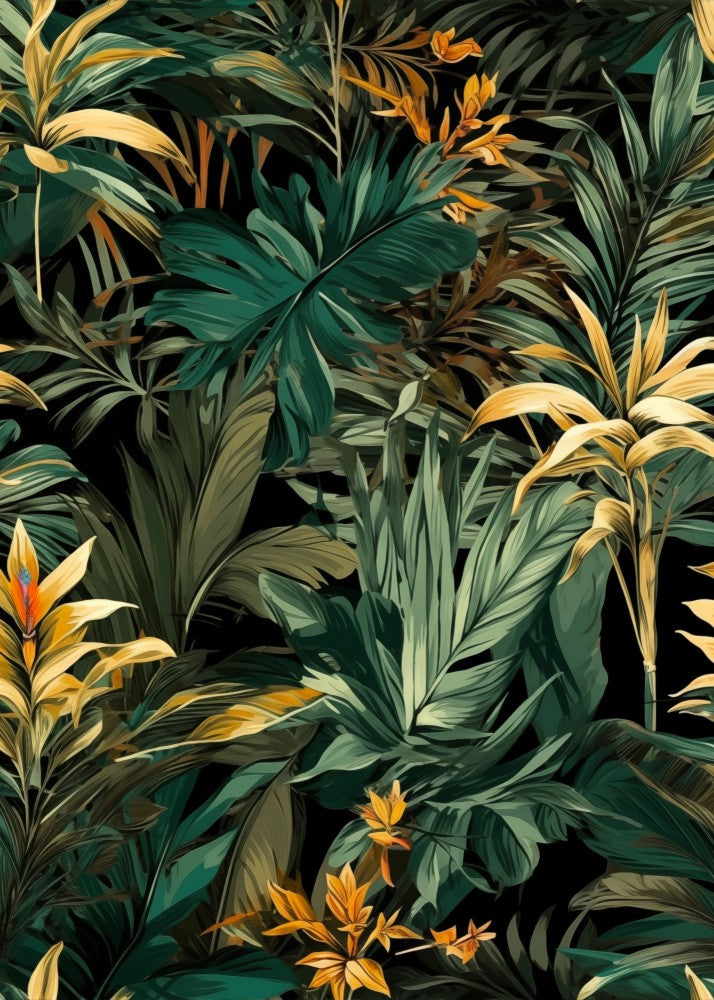 Nature Flowers and Leaves Watercolor Art (76)