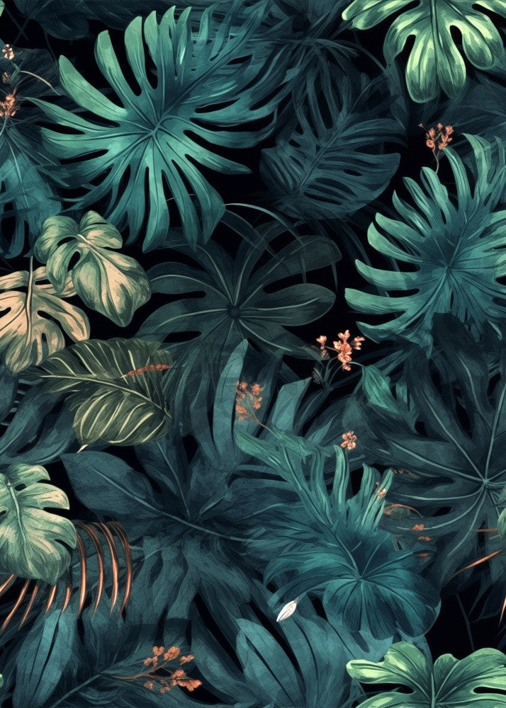 Nature Flowers and Leaves Watercolor Art (81)