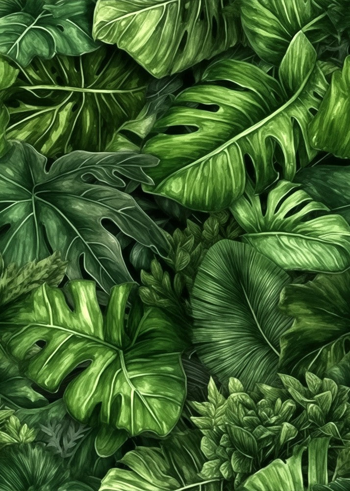 Nature Flowers and Leaves Watercolor Art (89)