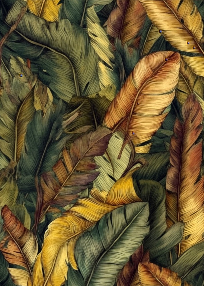 Nature Flowers and Leaves Watercolor Art (98)