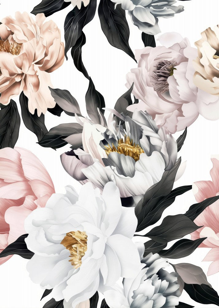 Nature Flowers and Leaves Watercolor Art (121)