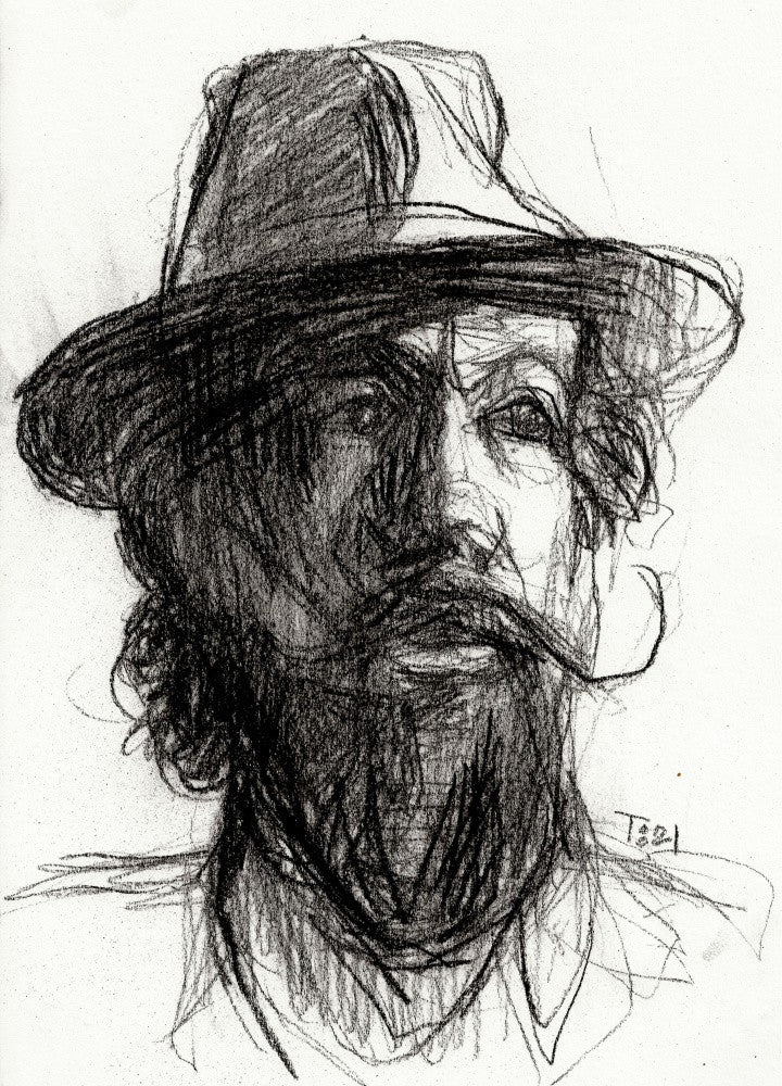Man with Beard and Hat
