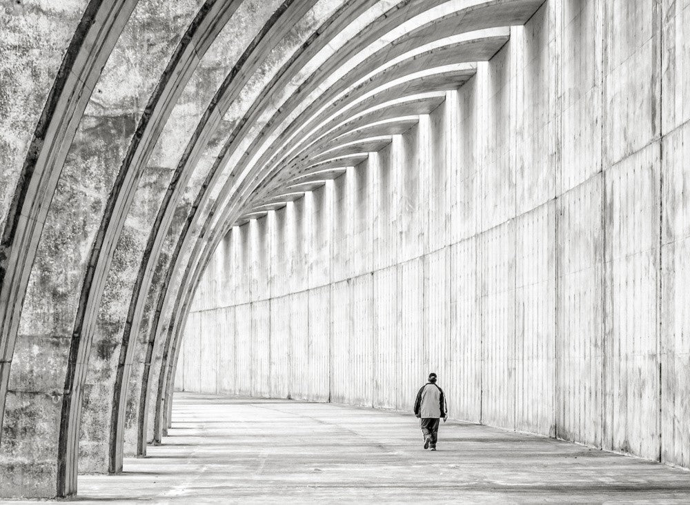 Mensch in Architektur