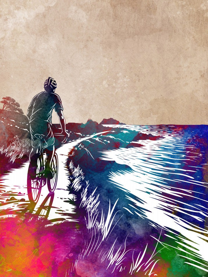 Biker  Sport Digital Art 2